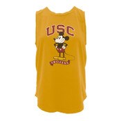 USC Trojans Women's Disney Gold Cast Member Mickey Muscle Tank